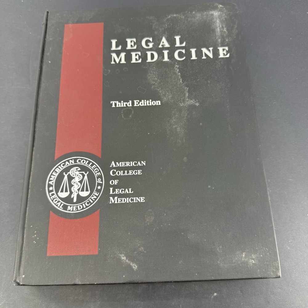 Legal Medicine 3rd Edition ACLM Mosby 1995 Medical Law Hardcover Textbook
